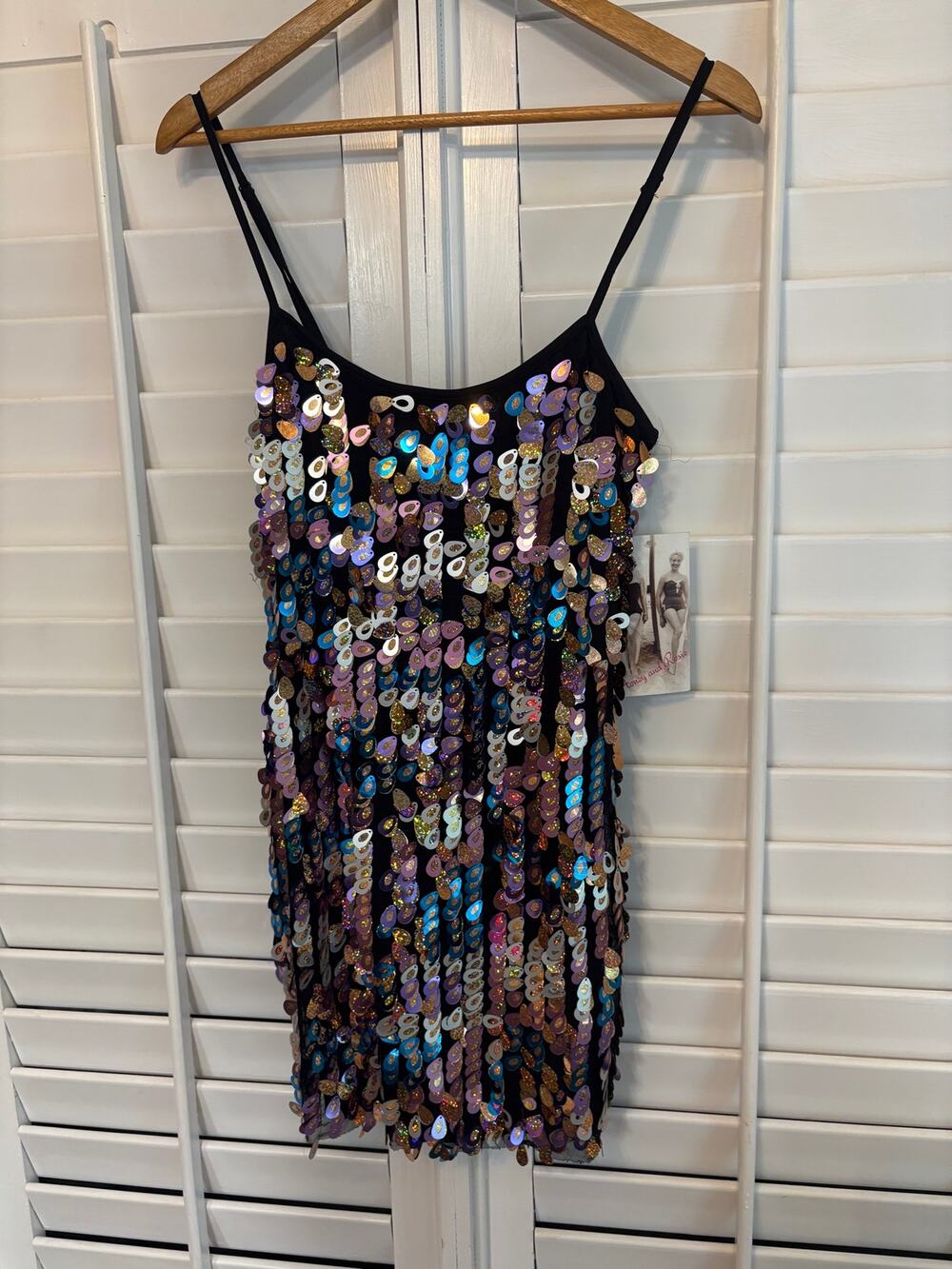 Honey &‎ Rosie Sequin Mini Dress Size Medium